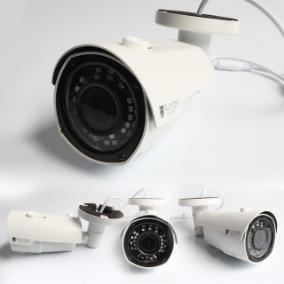 RAYDIN ARROW-A20 2Mpix, 2,8-12mm Lens, H265, 30adet Led, 50Mt Gece Görüşü, SD Kart, PoE, Dış Mekan Büyük IP Kamera 