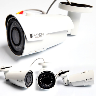 RAYDIN SOLID-R33 2Mpix, 30adet SMD Led, 30Mt Gece Görüşü, 2,8-12mm Lens, Dış Mekan Büyük Kamera